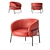 Elegant Leather Armchair: PARLA RIMO 3D model small image 2