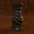 Rustic Mango Wood "Thoughts" Vase 3D model small image 2