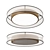 Freya Zoticus Ceiling Lamp 3D model small image 9