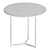 Marble & Metal Side Table 3D model small image 2