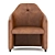 Elegant DS 279 Armchair 3D model small image 2