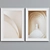 Modern Architectural Picture Frame Set 3D model small image 3