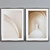 Modern Architectural Picture Frame Set 3D model small image 5