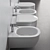 Ideal Standard Blend Curve WC & Bidet Set 3D model small image 2