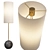 Sleek Stand Lamp: Elegant Illumination 3D model small image 1