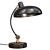 Sleek Silver Bruno Table Lamp 3D model small image 1