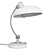 Sleek Silver Bruno Table Lamp 3D model small image 2