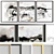 Modern Abstract Art Posters Set 3D model small image 1