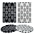 Versatile Rug Set: 8 Stunning Designs 3D model small image 1