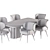 Modern Dining Set: Stylish and Functional 3D model small image 2