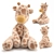 Gentle Giraffe Plush Toy 3D model small image 7