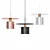 Nordic Metal Chandelier: Simple, Modern, Elegant 3D model small image 1