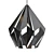 Modern Geometric Pendant Light 3D model small image 1