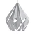 Modern Geometric Pendant Light 3D model small image 2