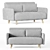 Kusken Kids Sofa - Small & Stylish 3D model small image 2