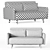 Kusken Kids Sofa - Small & Stylish 3D model small image 5