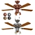 Faro MAEWO-001 Ceiling Fan 3D model small image 1