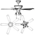 Faro MAEWO-001 Ceiling Fan 3D model small image 6