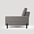 Velvet Spring Armchair 3D model small image 3