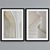 Modern Abstract Picture Frame Set 3D model small image 5