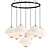 Glamorous Gilles Chandelier - Exquisite Lighting Masterpiece 3D model small image 1