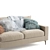 Modern Chic Sloan Loveseat: Comfort in Style 3D model small image 4