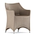 Sleek Amari Vita Armchair 3D model small image 3