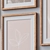 Wooden Frame Set with Wall Paintings 3D model small image 2