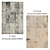 6-Piece Rug Set: Versatile & Realistic Rugs 3D model small image 4