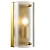 Elegant PETA Wall Sconce: Polished Design, Stunning Illumination 3D model small image 2