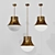 Precision Large Pendant: Elegant Lighting by Kelly Wearstler 3D model small image 4