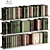 Book Collection Set 2015: 72 Parts, Vray Render 3D model small image 1