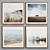 Modern Landscape Photo Frame Set 3D model small image 2