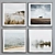 Modern Landscape Photo Frame Set 3D model small image 3