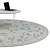  Elegant Circle Rugs | No. 266 3D model small image 2