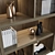 Sleek Lit Cupboard with Shelves 3D model small image 4