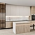 Sleek & Stylish Kitchen Modern59 3D model small image 3