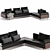 Modern Brasilia Sofa by Minotti 3D model small image 6