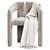 Elegant Dudet Chair: Cassina's Finest. 3D model small image 5