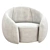 Modern Swivel Chair - Embrace Design 3D model small image 4