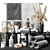 Premium Bathroom Accessories Set 3D model small image 1