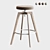 Modern MDF Italia Barstool 3D model small image 1