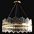 Elegant Crystal Chandelier - Luxurious Modern Lighting 3D model small image 2