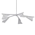 Sleek Carbide Light Pendant 3D model small image 2