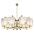 Elegant Orione Chandelier 3D model small image 1