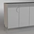 Modern 4-Color Dresser, 400x1800x1100 3D model small image 3