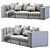 ARFLEX 9000 3-Seater Sofa 3D model small image 7