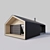 Rustic Barn House - Modern Design 3D model small image 6
