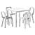 Elegant Dining Set: La Table & Bold Chair 3D model small image 2
