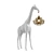 Giraffe Love Chandelier XS 3D model small image 3
